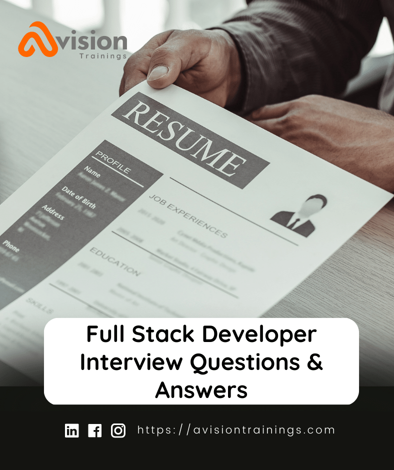 Full Stack Developer Interview Questions and Answers