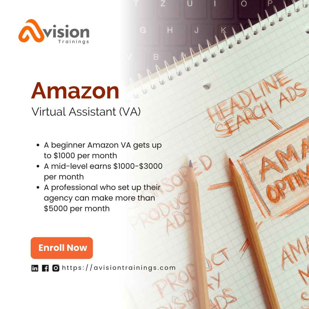 Amazon VA Course in Lahore